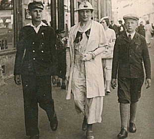 Z mamą i bratem J&oacute;zefem